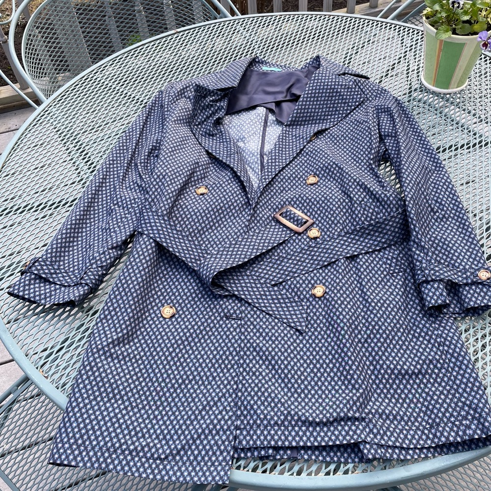 J McLaughlin Cotton trench coat